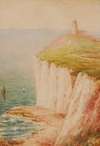 BAKER O.P,Lighthouses by the cliffs,Burstow and Hewett GB 2009-02-25