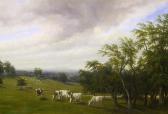 BAKER OF LEAMINGTON Thomas 1809-1869,Cattle grazing,1857,Bonhams GB 2013-06-11