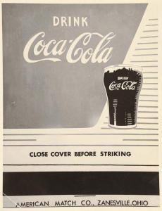 BAKER OLIVER,Drink Cocacola Photo de Oliver Baker tampon au dos,1960,Millon & Associés 2020-02-28
