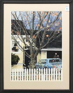 BAKER Ralph 1908-1976,Home in the Fall,Clars Auction Gallery US 2019-10-12