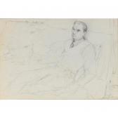 BAKER Roger 1925,portrait of a young man seated,1960,Sotheby's GB 2002-10-29