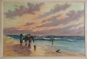 baker smith john 1900-1900,Untitled - Horse on Beach,1975,Ro Gallery US 2007-08-01