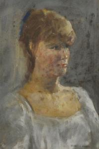 BAKER Sydney 1900-1900,Portrait Study,John Nicholson GB 2018-04-25