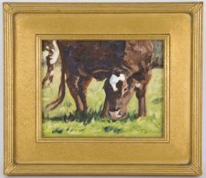 BAKER Teresa 1977,Brown Cow,Dallas Auction US 2009-10-14