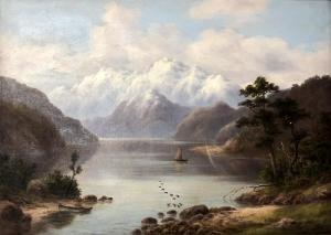 BAKER William George 1864-1929,Lake Tekapo,International Art Centre NZ 2024-03-05