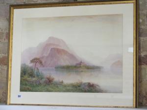 BAKER William John 1865-1938,Kilchurn Castle, Loch Awe,Willingham GB 2021-12-18