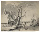 BAKHUIJZEN VAN DE SANDE Hendrik 1795-1860,A winter scene,Christie's GB 2023-01-26