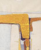 BAKKER Kenneth 1926-1988,Abstract with Gold,Strauss Co. ZA 2021-08-23
