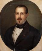 BALACA Jose 1810-1869,Retrato de caballero,1852,Alcala ES 2020-12-22
