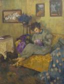 BALACEANU M,Woman Inside,1919,Alis Auction RO 2008-07-06
