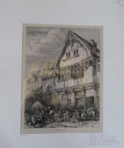BALAN Eugène 1809-1858,Maison à Amiens - Picardie,Loizillon FR 2018-10-27