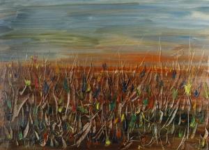 BALAZS Orosz 1964,"Mercurian landscape",2012,ARTE HU 2023-01-19