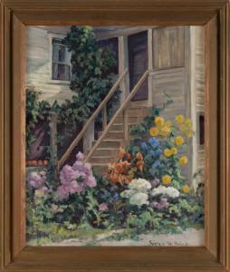 BALCH Georgia W. 1888-1981,“Grandma\’s Back Stairs\”,Eldred's US 2023-01-26