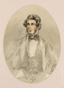 BALCOMBE THOMAS,Self Portrait,1855,Menzies Art Brands AU 2019-03-28