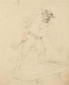 BALCOMBE THOMAS,The Cradler,1851,Menzies Art Brands AU 2019-03-28