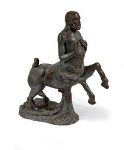 BALDACCINI Rosine 1900-1900,Centaure au buste de César,2001,Joron-Derem FR 2016-03-11
