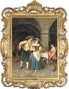 BALDANCOLI V 1800-1900,A Flirtatious Moment,Christie's GB 2004-03-30