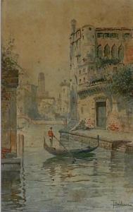 BALDASAR T 1900-1900,Venice Scene,Theodore Bruce AU 2016-06-26