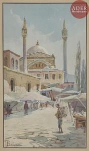 BALDAZAR T 1800-1900,Mosquée du Caire,Ader FR 2017-11-15