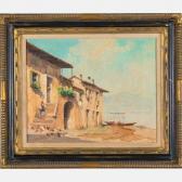 baldessari,Lake in Italy,20th Century,Gray's Auctioneers US 2020-06-17