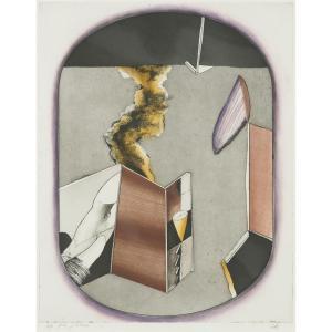 BALDESSIN George Joseph Victor 1939-1978,Emblem I,1976,Leonard Joel AU 2023-11-15