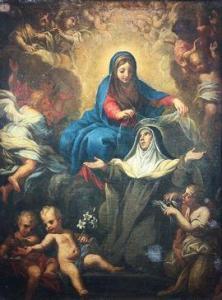 BALDI Lazzaro 1623-1703,La Vision de sainte Marie-Madelei,Saint Germain en Laye encheres-F. Laurent 2021-02-27