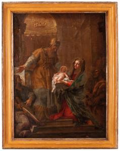BALDI Lazzaro 1623-1703,Presentazione al Tempio,Wannenes Art Auctions IT 2023-05-18