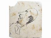 Baldini Antonio 1889-1962,Caricatura di Ardengo Soffici,Maison Bibelot IT 2017-10-05