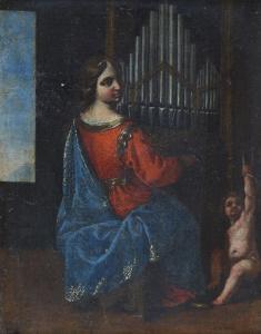 BALDINI Taddeo 1623-1694,Santa Cecilia,Galleria Pananti Casa d'Aste IT 2021-03-26