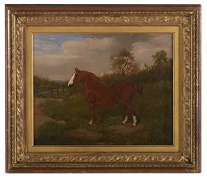 BALDOCK Charles Edwin M 1876-1941,Chestnut,1912,New Orleans Auction US 2021-06-05