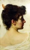 BALDRY H,Shoulder length portraits of Victorian beauties,1887,Canterbury Auction GB 2015-10-13