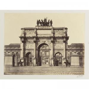 BALDUS Edouard Denis 1813-1889,ARC DU CARROUSEL, PARIS,Sotheby's GB 2007-04-25