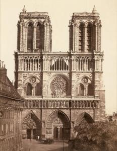 BALDUS Edouard Denis 1813-1889,Notre Dame,1856,Galerie Bassenge DE 2023-12-06