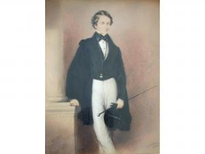 BALDWIN B 1800-1800,PORTRAITS OF EDWARD MORRIS,1822,Lawrences GB 2014-10-17