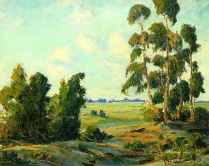 Baldwin Clifford 1889-1961,A Mid Summer''s Day,1924,Clars Auction Gallery US 2017-08-13