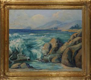 Baldwin Clifford 1889-1961,Coast at Laguna,Clars Auction Gallery US 2017-10-15