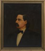 BALDWIN Coolidge 1845-1928,Portrait of the Honorable John Kemble Tarbox,Eldred's US 2019-09-21