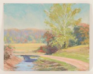 baldwin hunter frank 1883-1958,Brown County landscape,Ripley Auctions US 2009-03-22