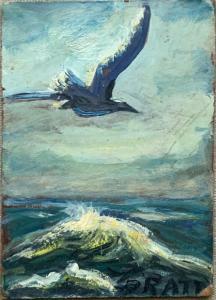 BALDWIN PRATT SAMUEL 1903-1999,The Seabird,1948,Burchard US 2020-04-19