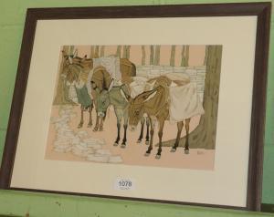 BALDWIN Rosalind,Four donkeys,Tennant's GB 2020-01-04