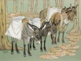 BALDWIN Rosalind,Patient donkeys,Fieldings Auctioneers Limited GB 2017-09-02