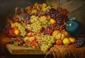 BALE Charles Thomas,Still life of apples, pears and grapes with an ear,Rosebery's 2019-03-20