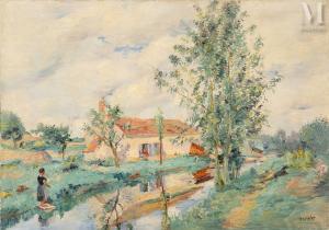 BALGLEY Jacob 1891-1934,Femme en bord de rivière,Millon & Associés FR 2025-06-27