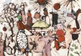 BALILI M'Barek 1959,Composition,Compagnie Marocaine des Oeuvres et Objets d'Art MA 2007-06-29