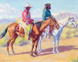 BALINK Henry C 1882-1963,Apaches on Horseback,Bonhams GB 2019-02-08