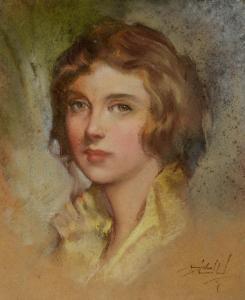 BALINT Gyula 1884-1956,a head and shoulders portrait of a lady,Charterhouse GB 2017-04-20