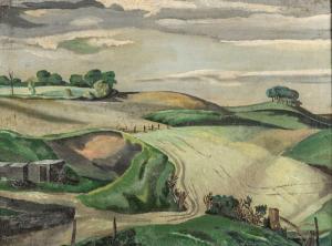 BALKIN CECIL FRENCH 1904-1969,Extensive Landscape with Sandpit in Foreground,Mealy's IE 2014-07-15