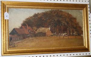 BALL Hilda,View of a Farmstead,Tooveys Auction GB 2013-07-10