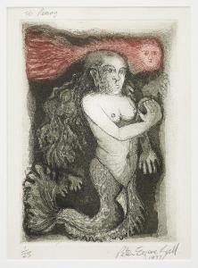 BALL Peter Eugene 1943,Untitled (mermaid),1977,Rosebery's GB 2020-08-22