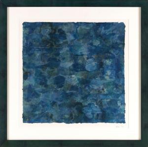 BALLA James 1956,Abstract in blues,1994,Eldred's US 2022-08-17